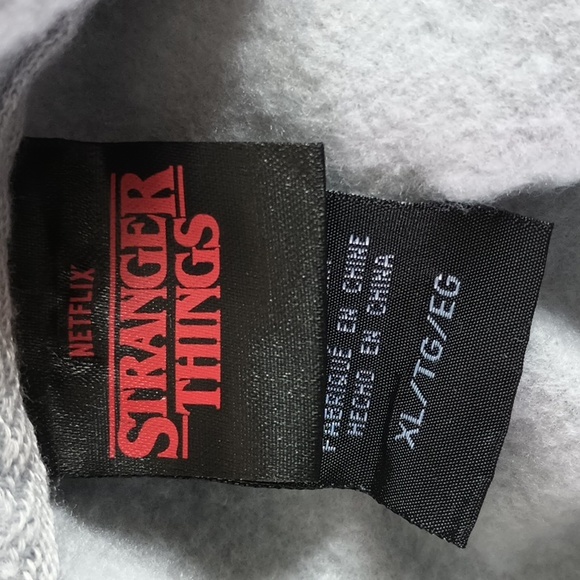 Netflix Stranger Things Men's Hellfire Club Pullover Hoodie Various Sizes. NWT - Picture 7 of 8